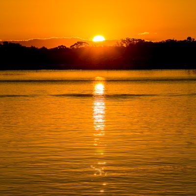 Relax and enjoy a the view as the sun sets on your day - rent a houseboat in beautiful Forster NSW Forster Houseboats