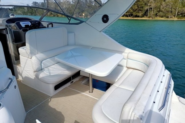 Seas the day - luxury hire vessel - up to 12 people - Book today Forster luxury houseboats NSW