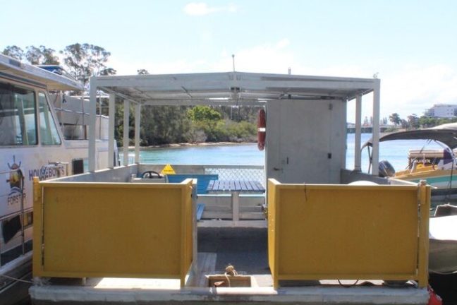 Big Yella boat hire - BBQ and toilet with wheelchair access - Forster NSW
