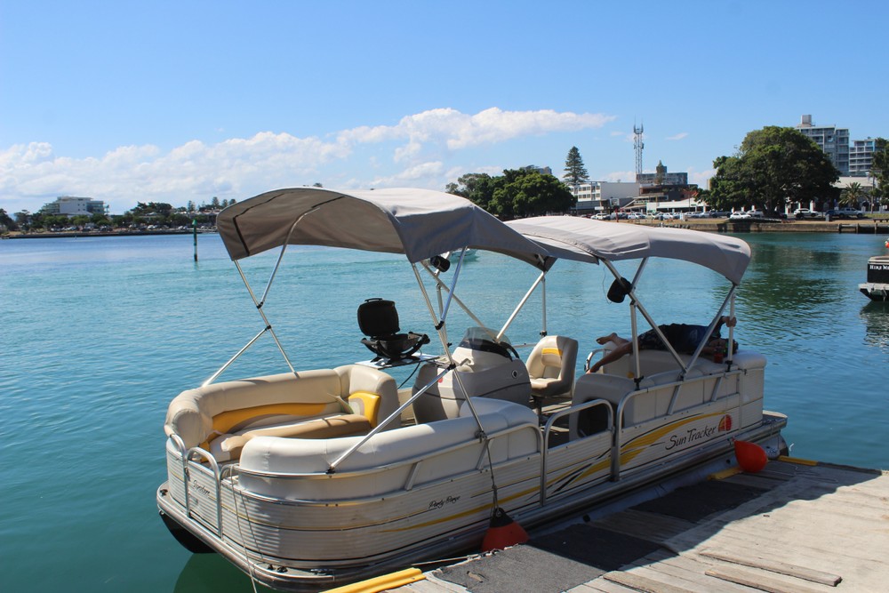 Party Barge Luxury BBQ Pontoon Boat on Wallis Lake, Forster NSW
